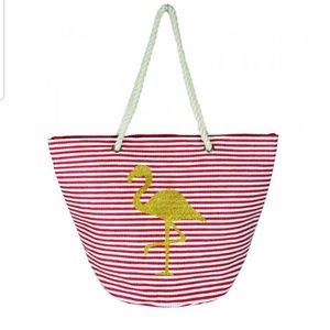 -Flamingo Tote Bag